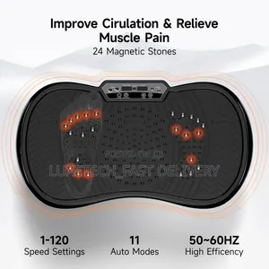 High Power Vibration Plate Exercise Machine With Magnetic Acupressure