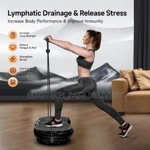 High Power Vibration Plate Exercise Machine With Magnetic Acupressure
