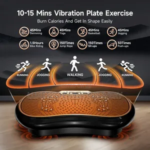 High Power Vibration Plate Exercise Machine With Magnetic Acupressure