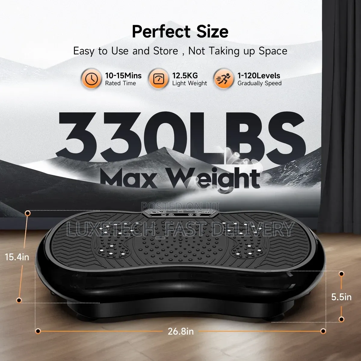 Slimming and Fitness Vibration Plate Machine – Full Body Workout
