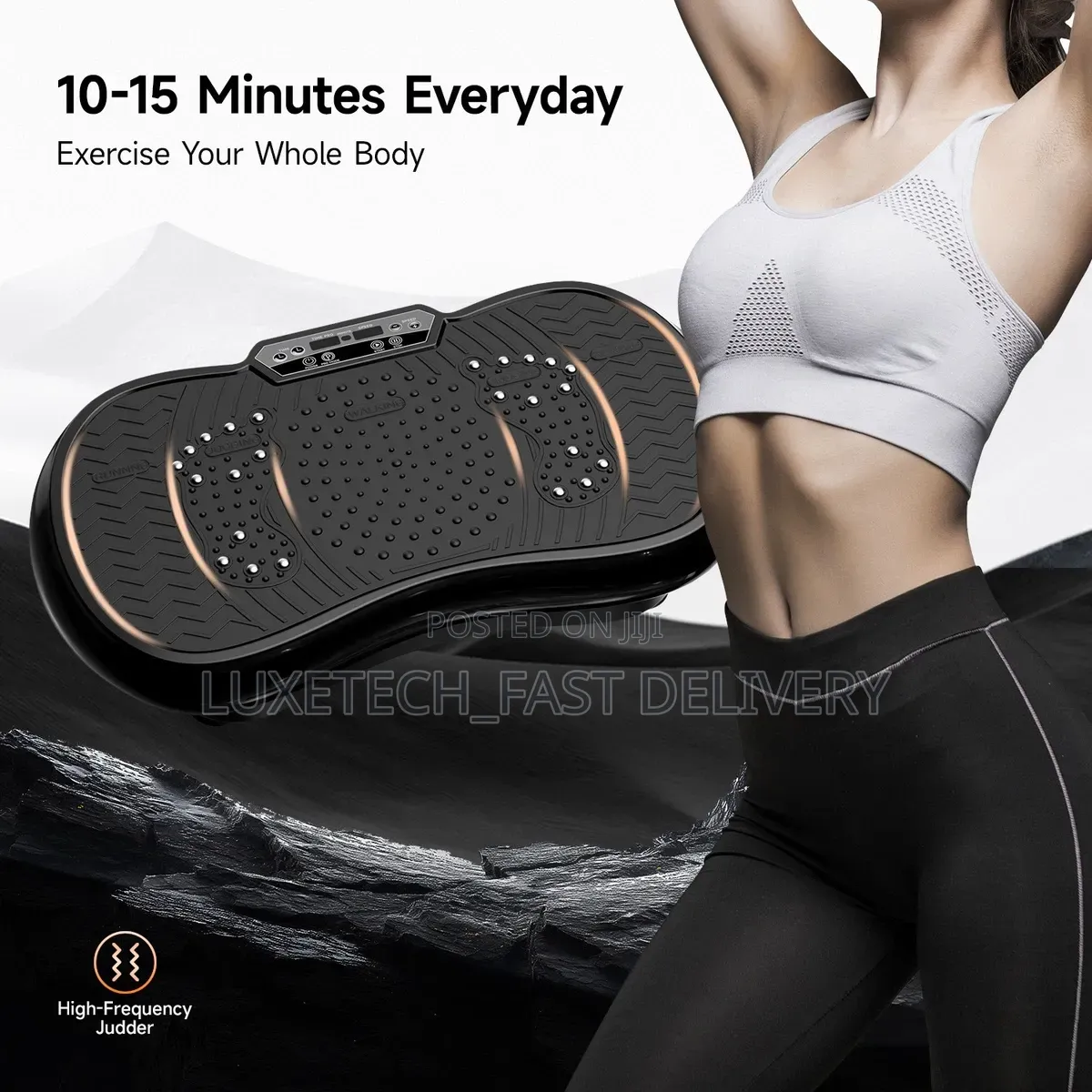 Slimming and Fitness Vibration Plate Machine – Full Body Workout