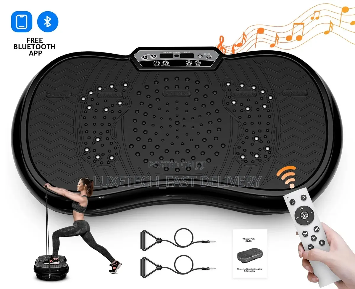 Slimming and Fitness Vibration Plate Machine – Full Body Workout