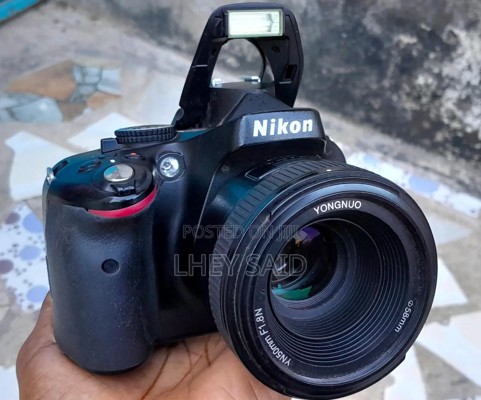 Camera Nikon D5100 Lens 50mm (Yongnuo)
