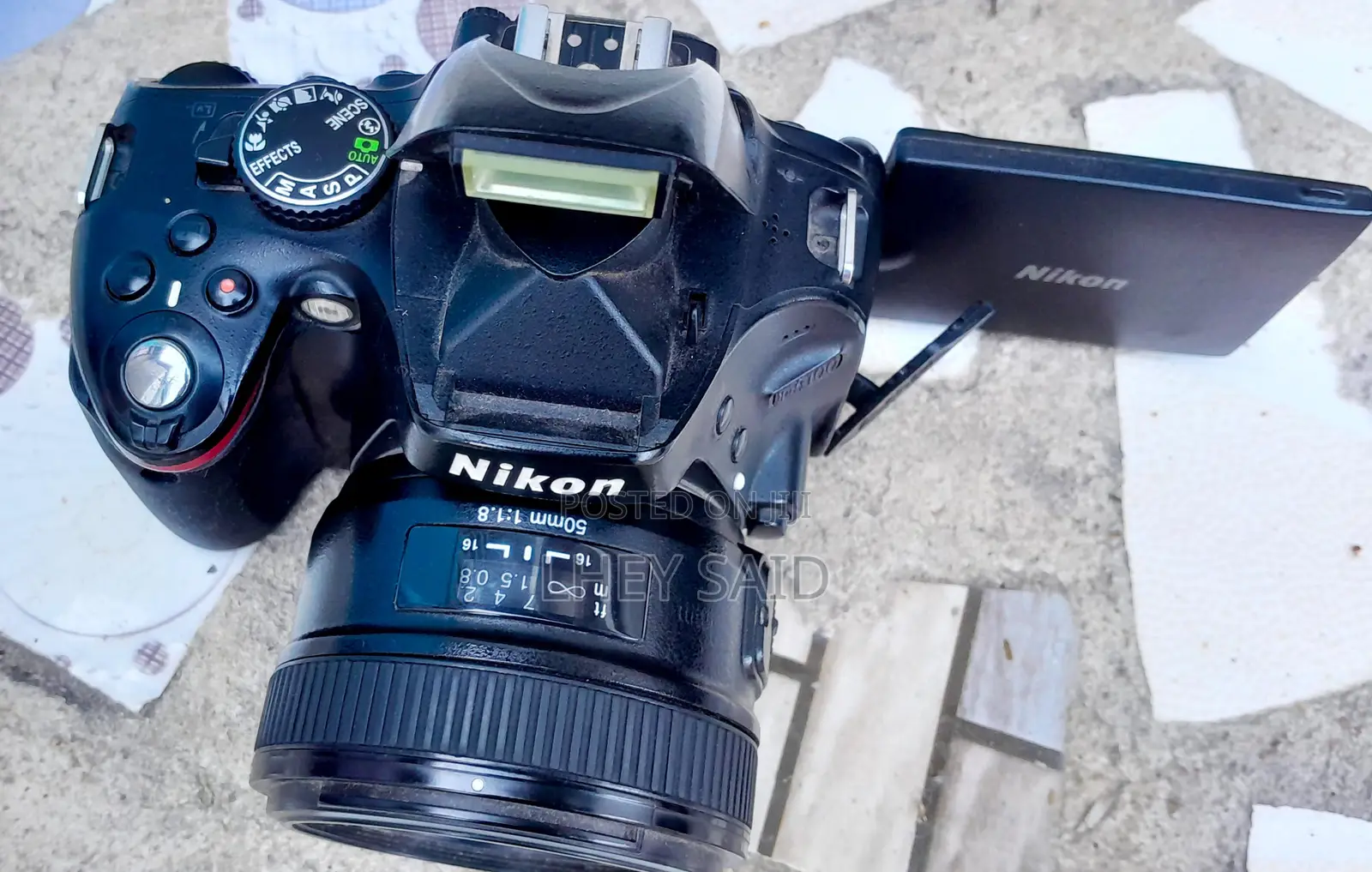 Camera Nikon D5100 Lens 50mm (Yongnuo)