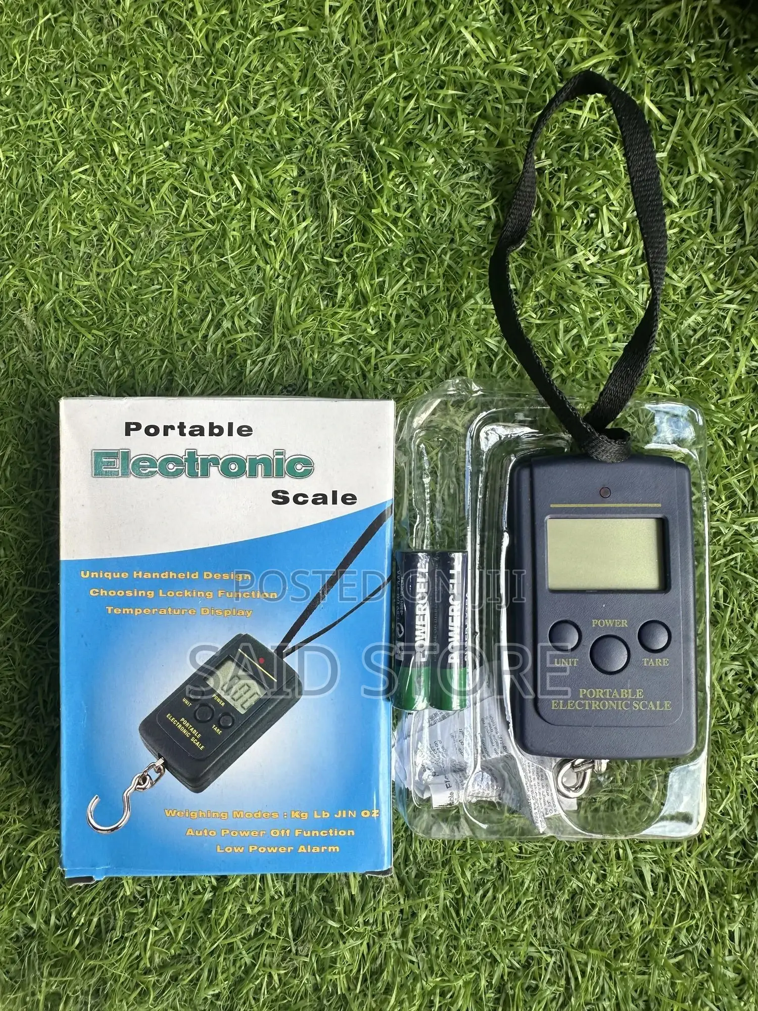 Mini Pocket Digital Scale Hanging Fishing Luggage 40kg/