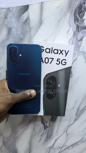 New Samsung Galaxy A07 5G 128 GB Black