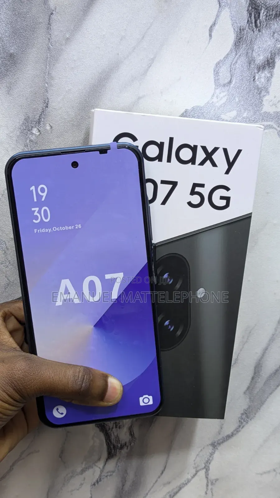 New Samsung Galaxy A07 5G 128 GB Black
