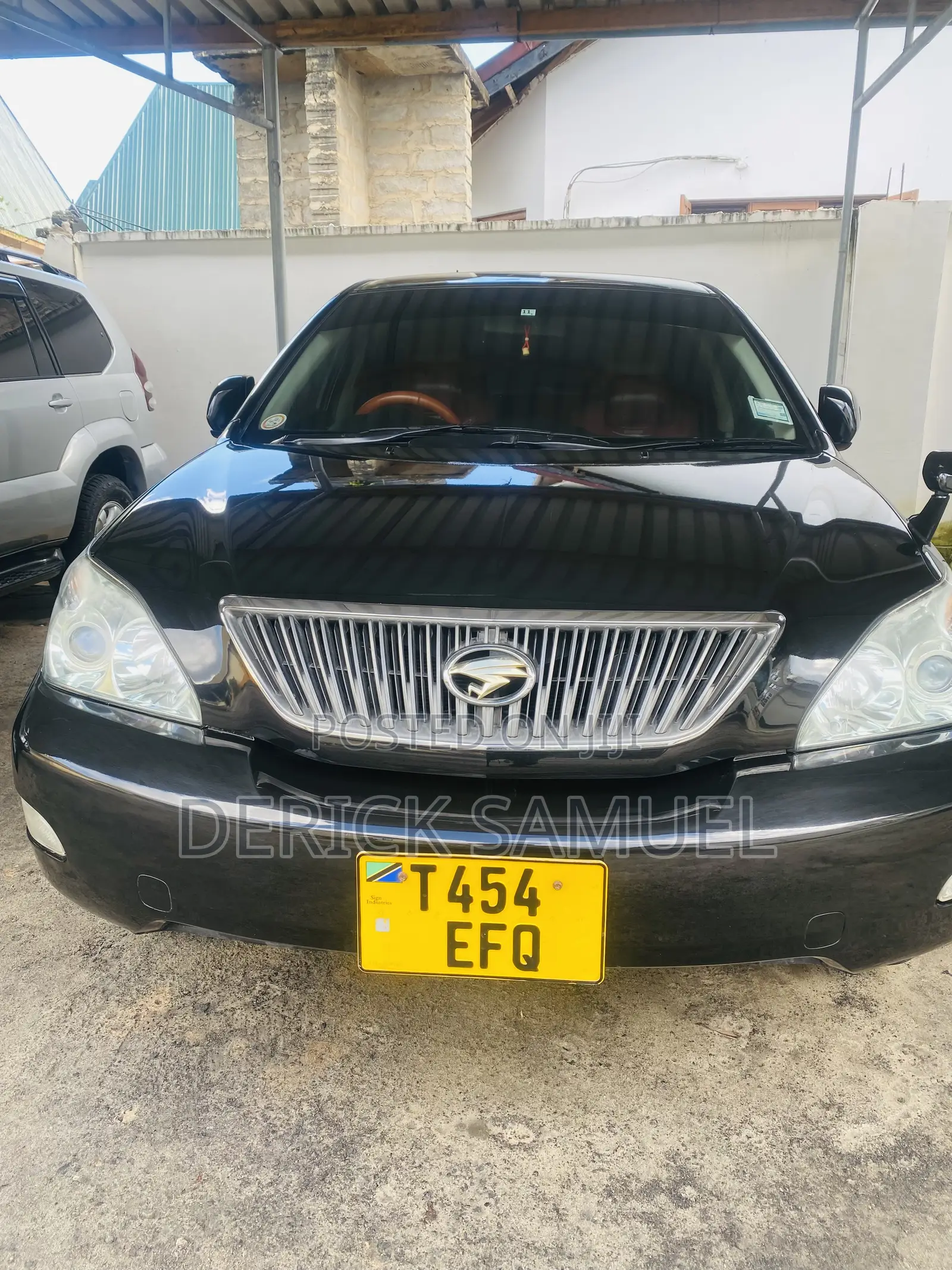 Toyota Harrier 2008 Black