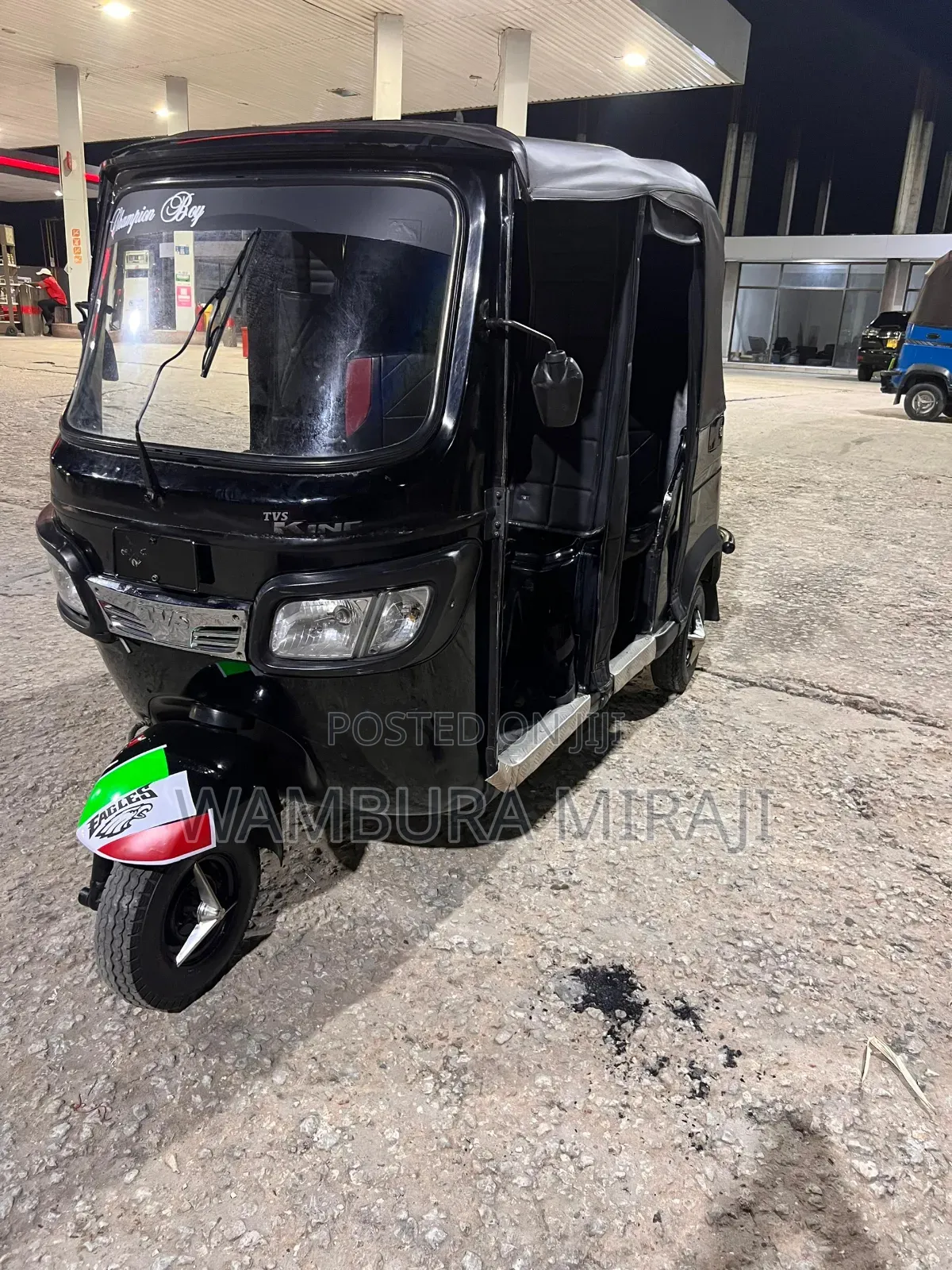TVS King Deluxe Plus iTouch Start 2025 Black
