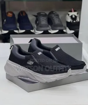 Sketcher Shoes or Sketcher Sneakers Leather Materials Quality Original