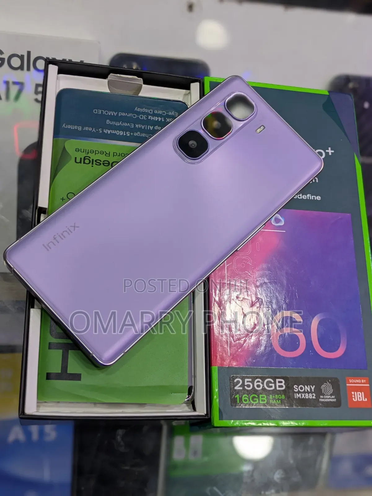 New Infinix Hot 60 Pro+ 128 GB Purple