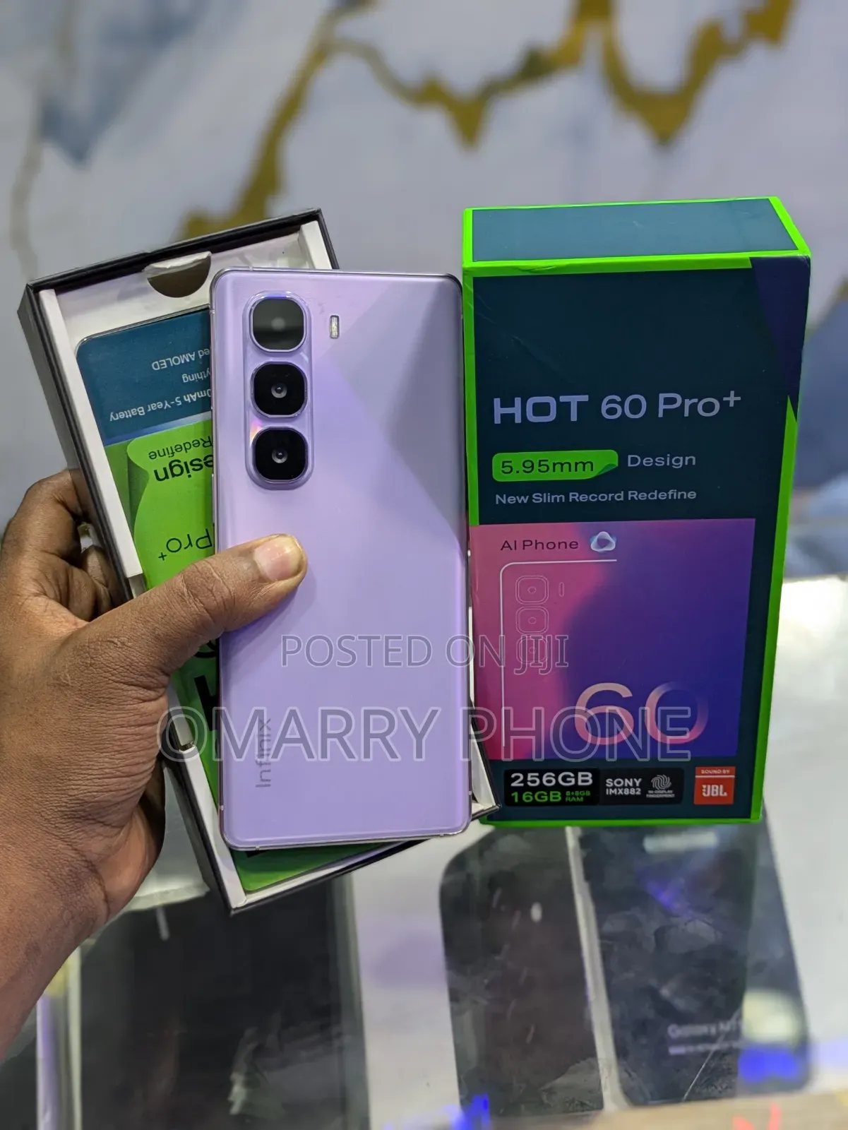 New Infinix Hot 60 Pro+ 128 GB Purple