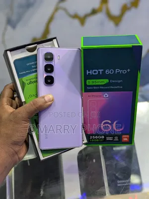 New Infinix Hot 60 Pro+ 128 GB Purple