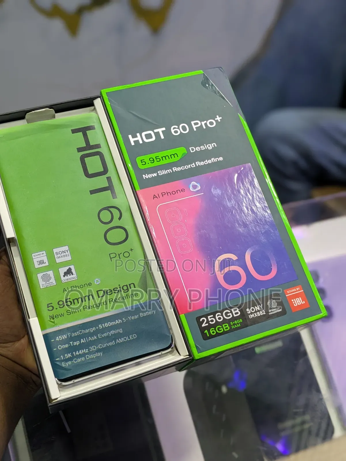 New Infinix Hot 60 Pro+ 128 GB Purple