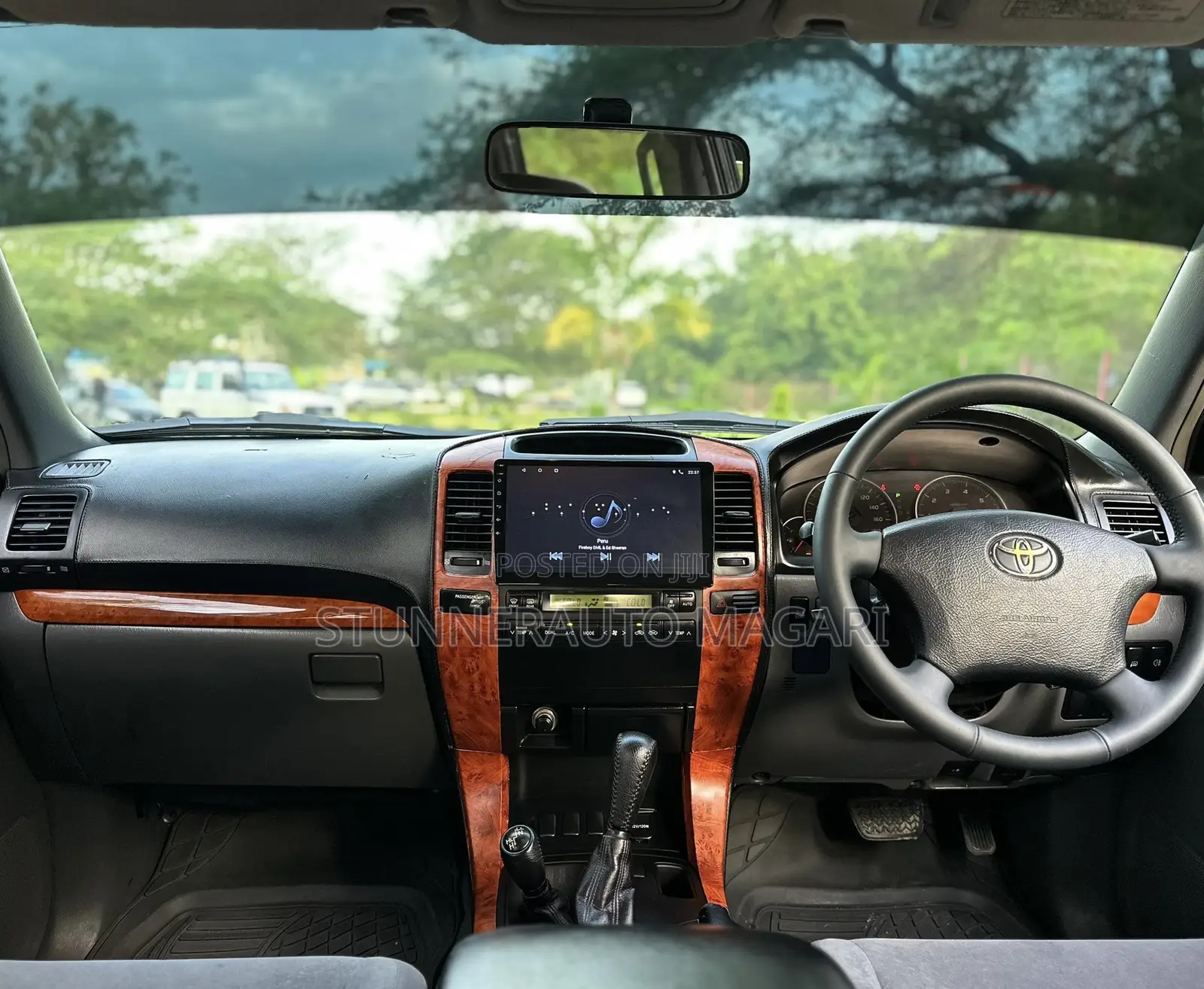 Toyota Land Cruiser Prado 2007 Matt Black