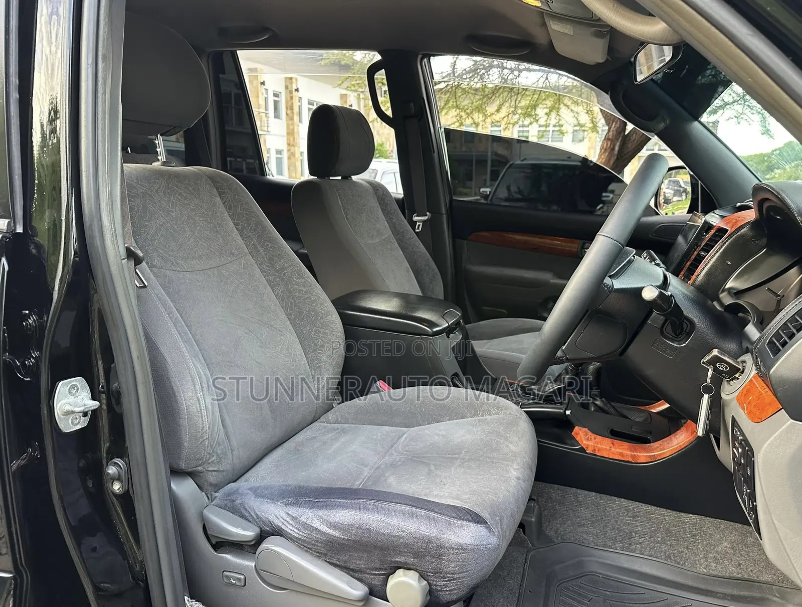 Toyota Land Cruiser Prado 2007 Matt Black