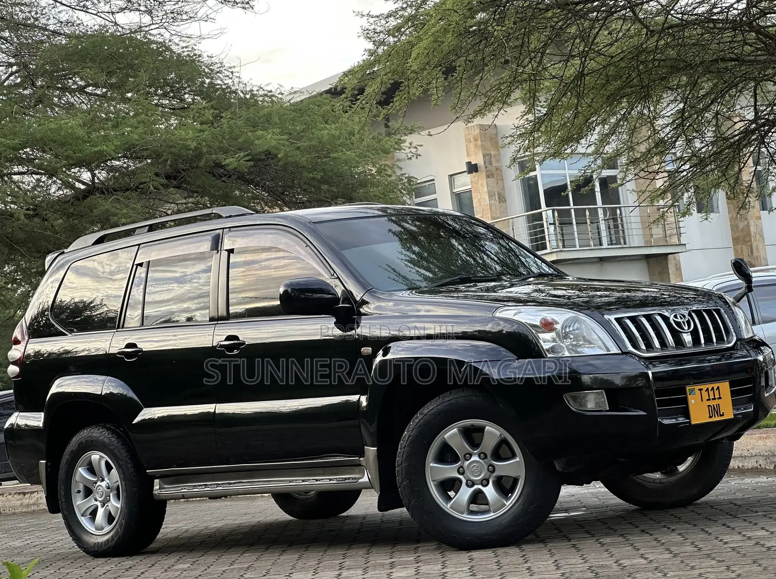 Toyota Land Cruiser Prado 2007 Matt Black