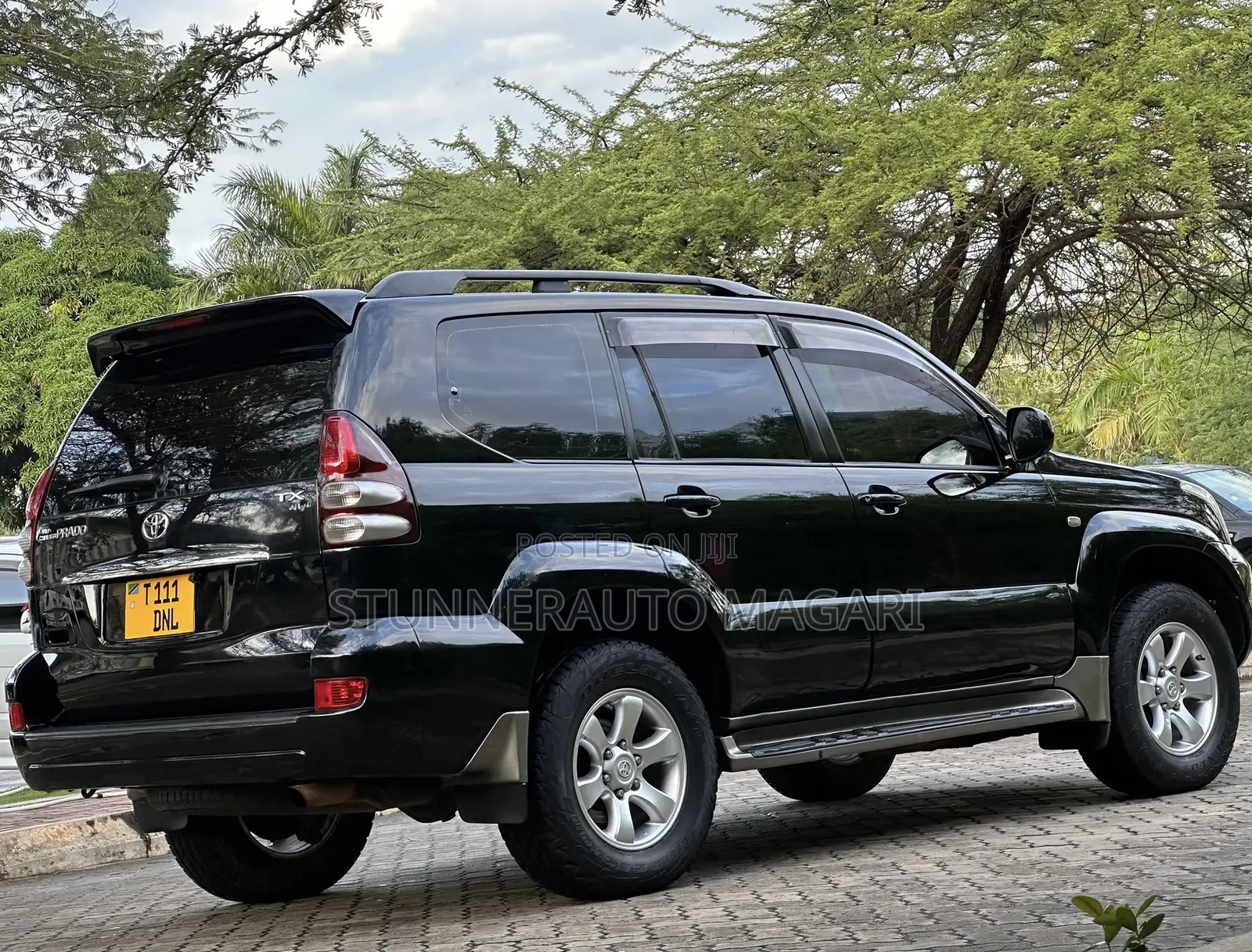 Toyota Land Cruiser Prado 2007 Matt Black