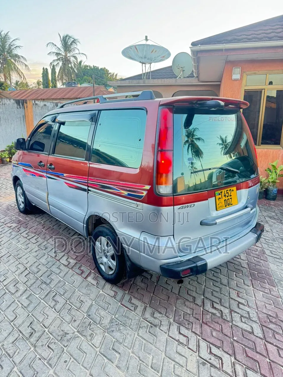 Toyota Noah 2002 Burgundy