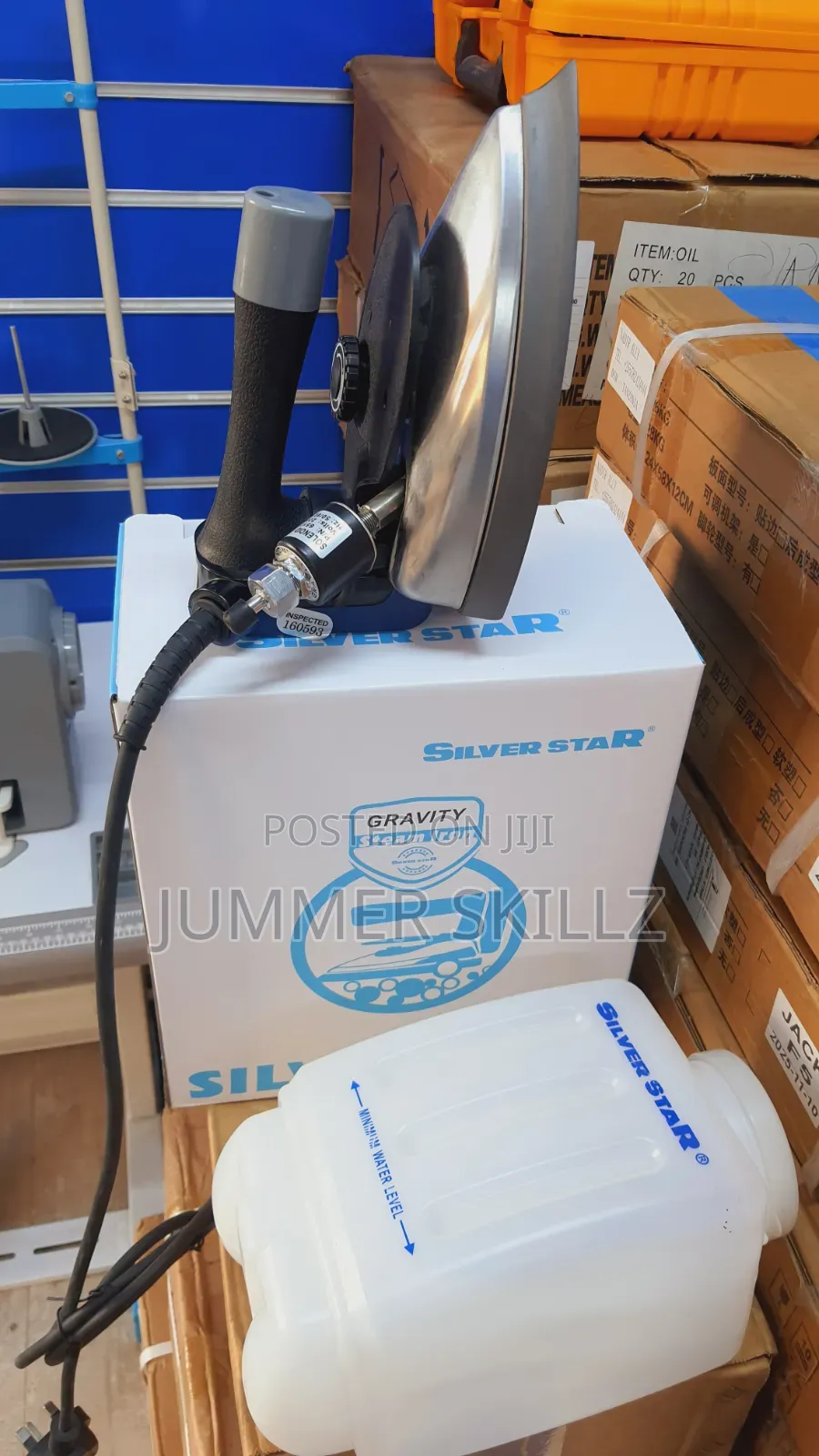 Silver Star (Gravity Steam Iron)