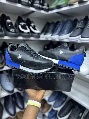 Men's Leather Sneaker Footwears or Sneaker Shoes Polo Nicely Branded