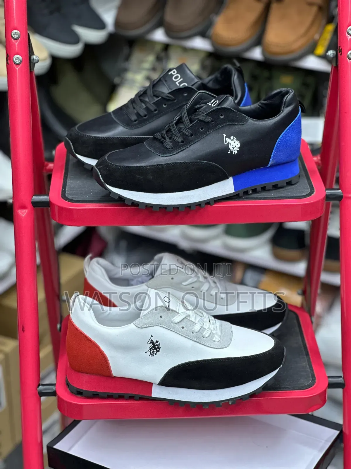 Men's Leather Sneaker Footwears or Sneaker Shoes Polo Nicely Branded