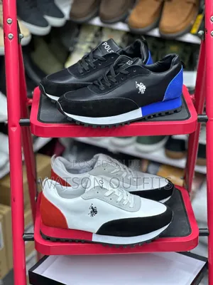 Men's Leather Sneaker Footwears or Sneaker Shoes Polo Nicely Branded