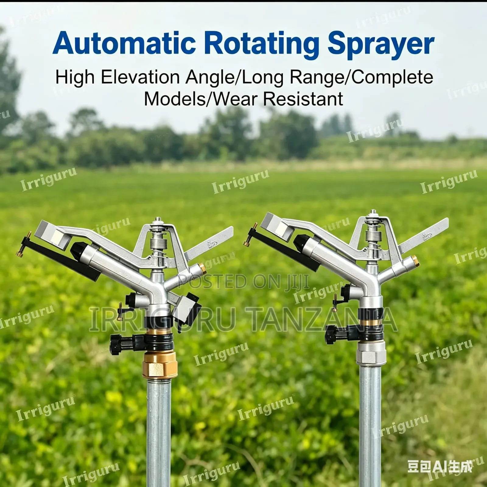 Aluminum Impact Sprinkler