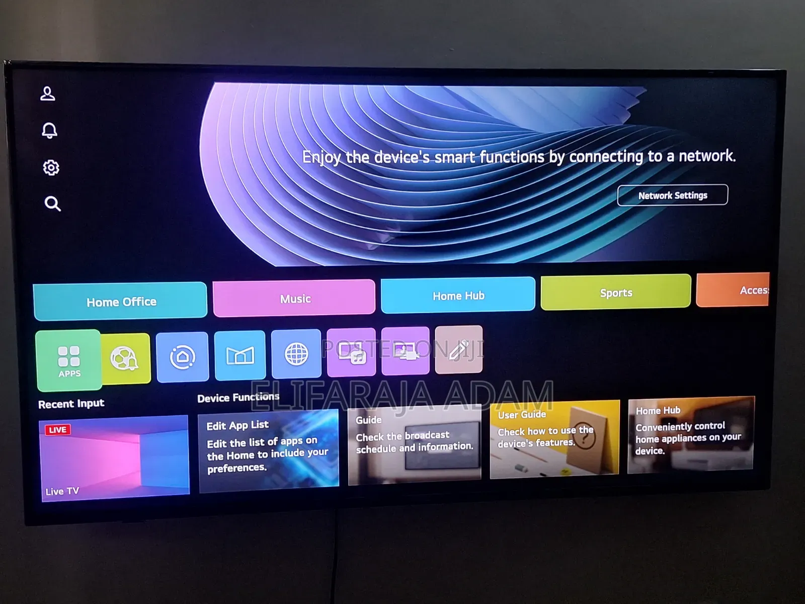 Television Lg "55"
