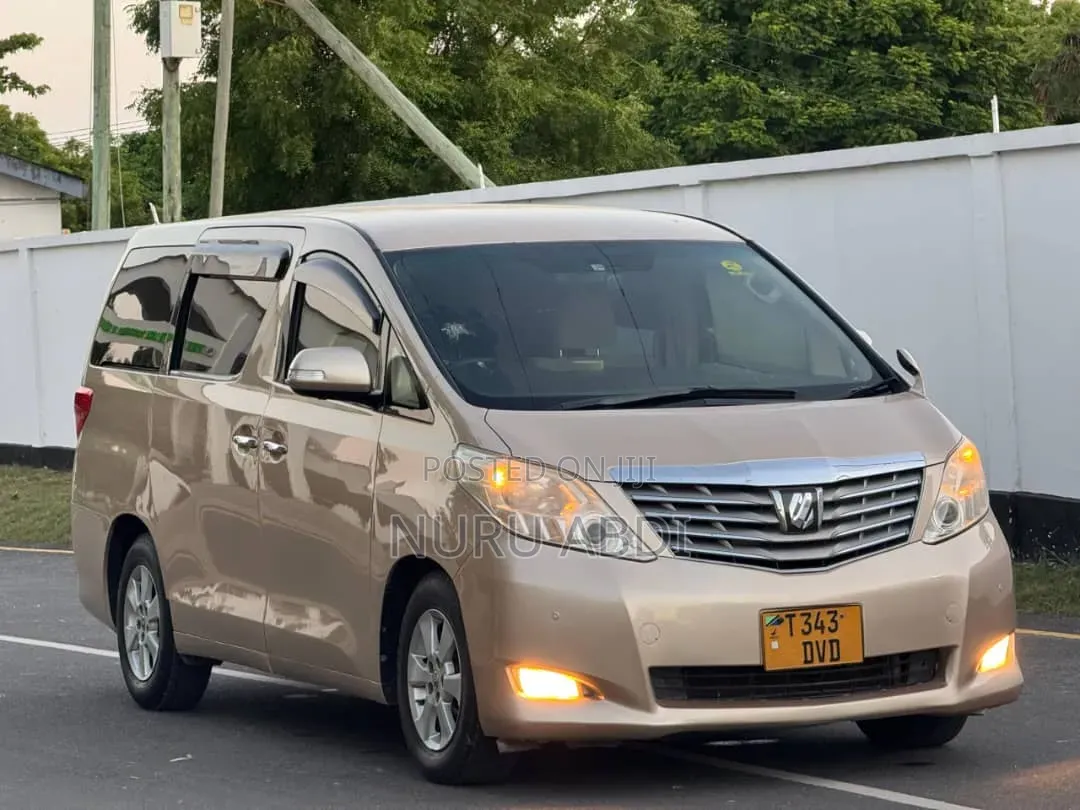 Toyota Alphard 2.4 Hybrid AWD 2010 Gold