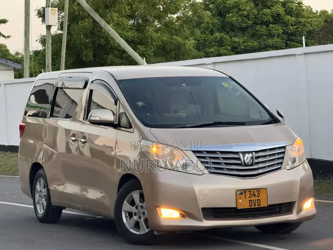 Toyota Alphard 2.4 Hybrid AWD 2010 Gold