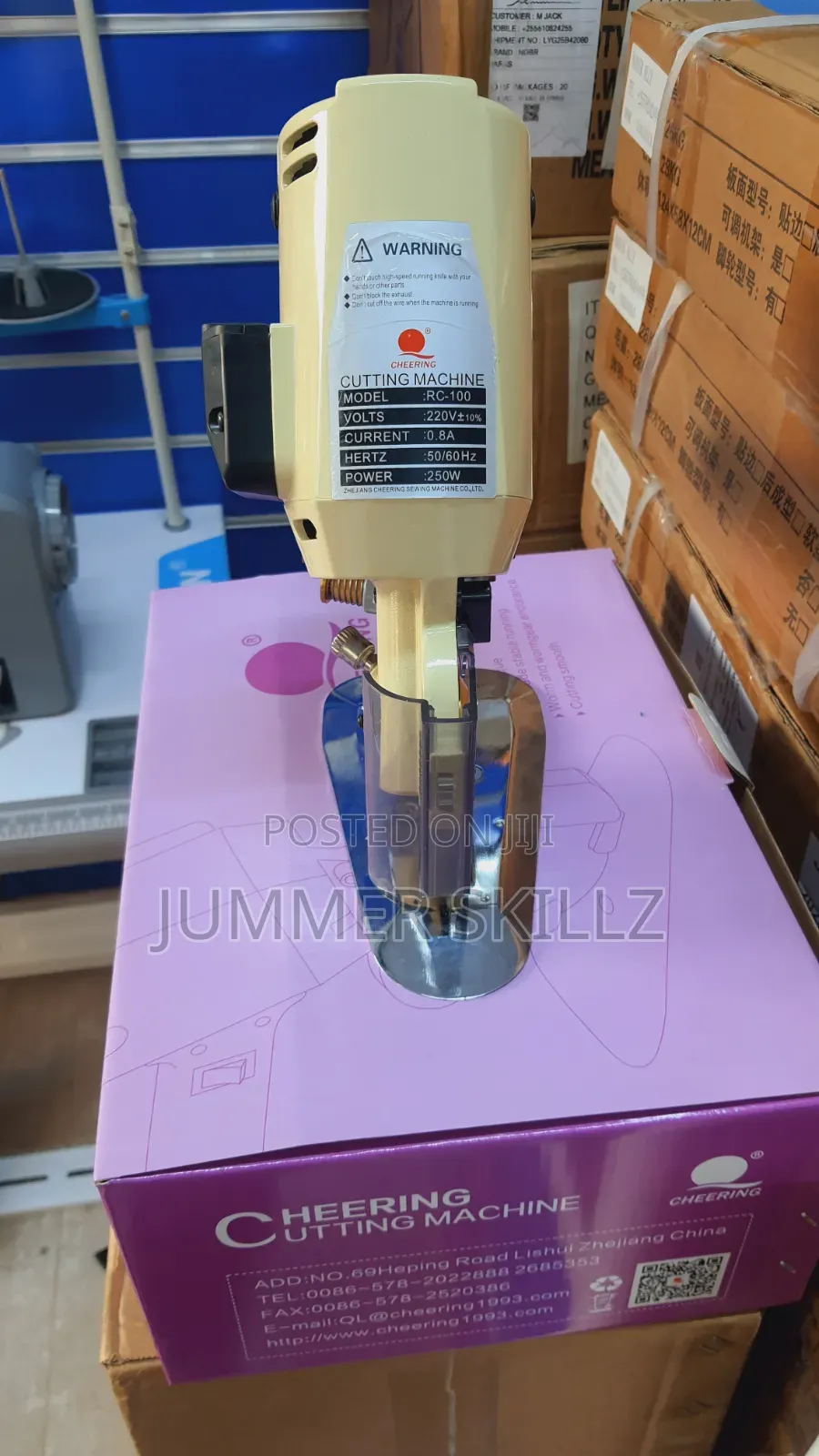 Cheering Rc 100 ( Common Known as Round Knife Clothes Cutter)