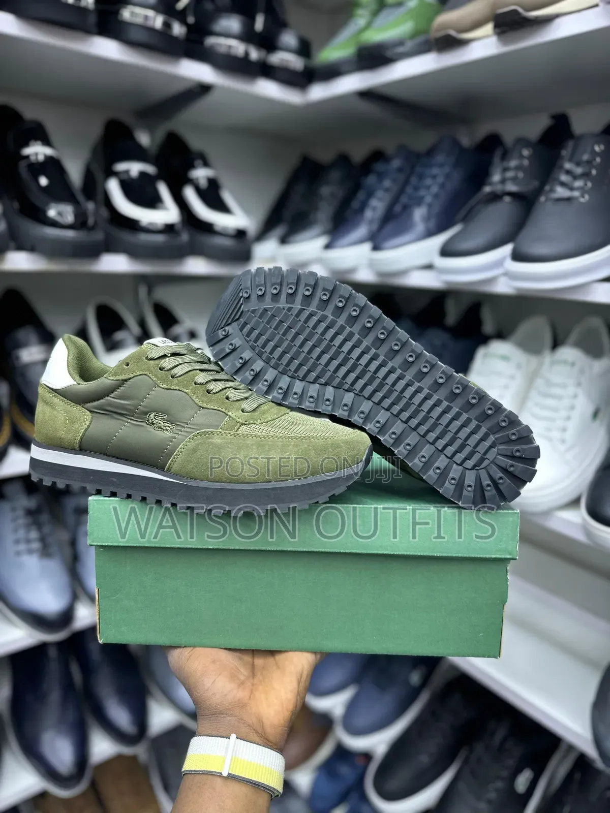 Men's Leather Sneakers or Shoes or Footwears Lacoste Broadly Branded