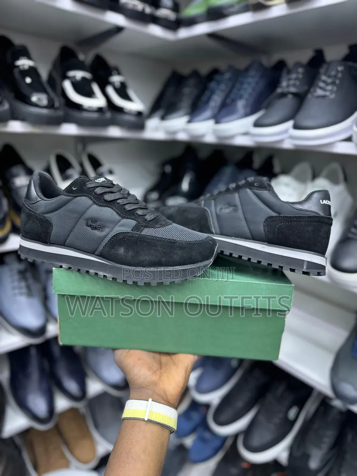 Men's Leather Sneakers or Shoes or Footwears Lacoste Broadly Branded