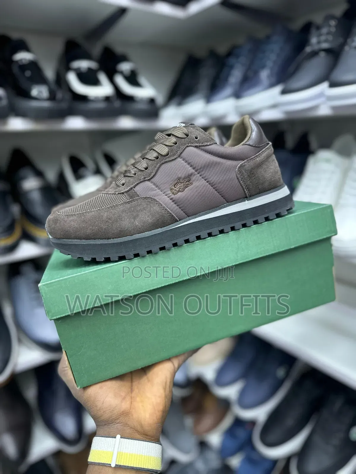 Men's Leather Sneakers or Shoes or Footwears Lacoste Broadly Branded