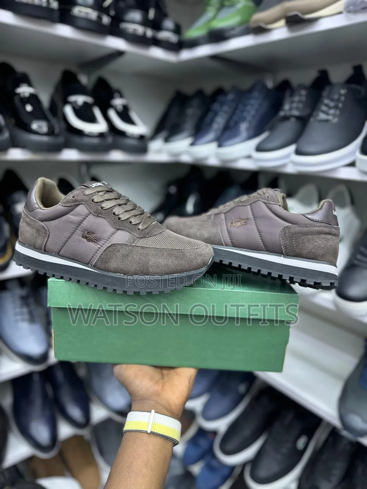 Men's Leather Sneakers or Shoes or Footwears Lacoste Broadly Branded