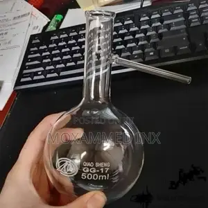 500 Ml Boiling Flask With a Side Arm