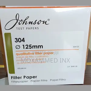 Johnson Test Filter Papers Grade 304 With 125mm