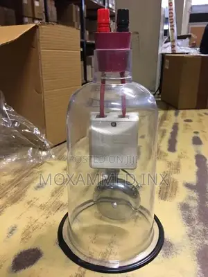 Bell in Vaccum With Air Pump Plate