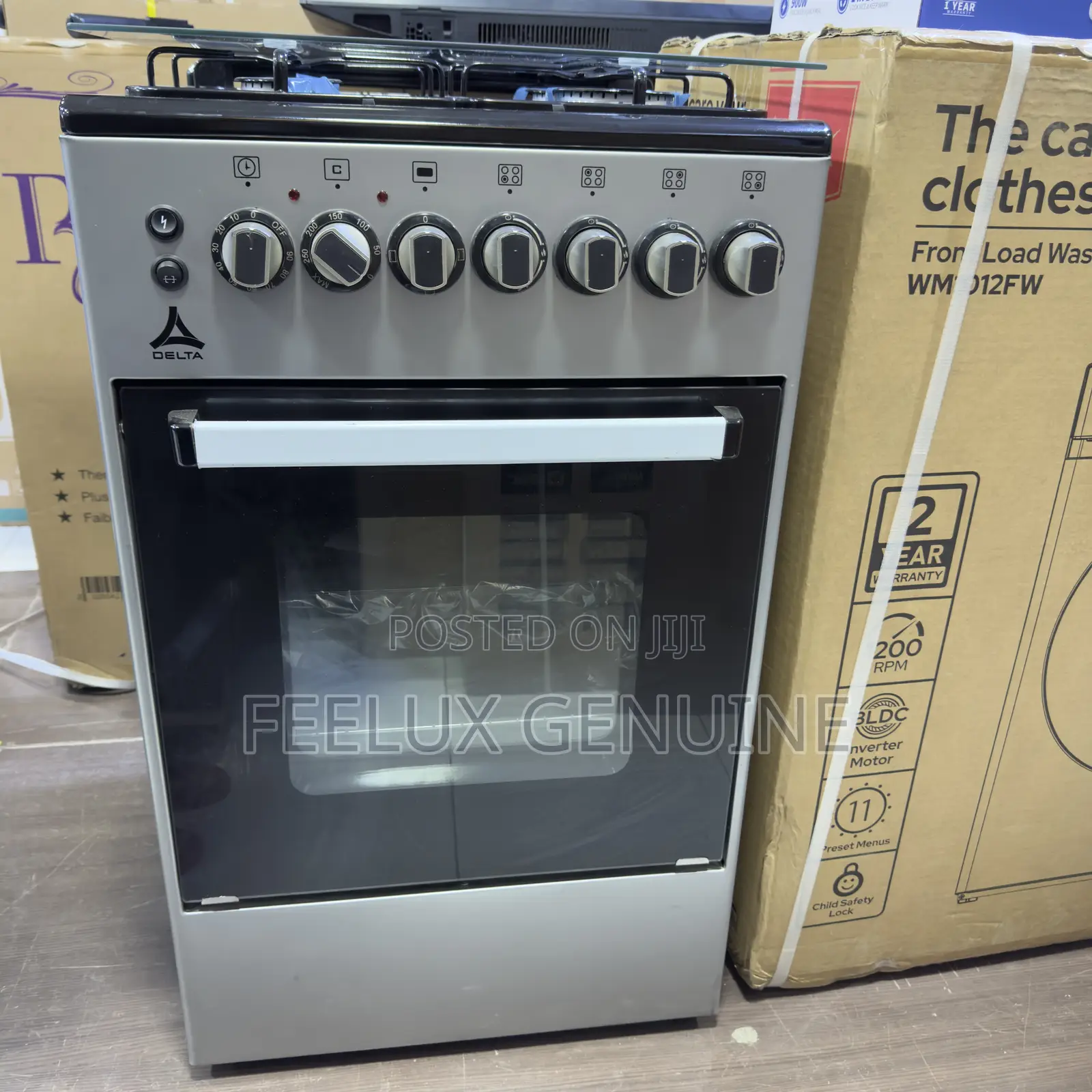 4 Plates Gas Cooker