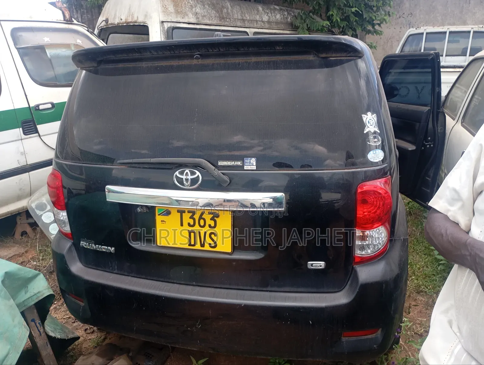 Toyota Corolla Rumion Hatchback 1.5 FWD 2008 Black