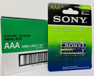Sony Alkaline Battery Aaa