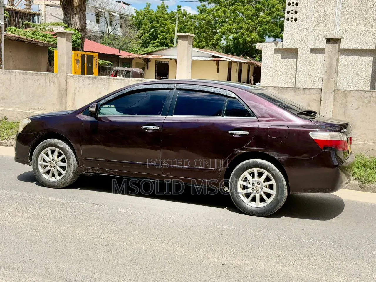 Toyota Premio 2008 Burgundy