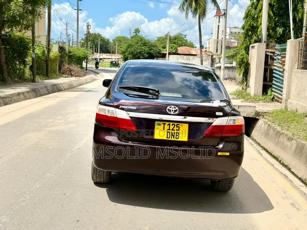 Toyota Premio 2008 Burgundy