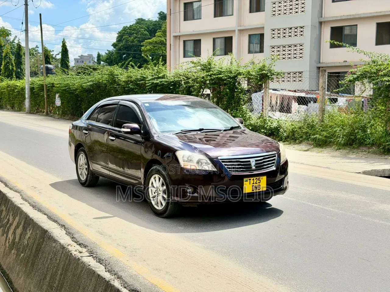 Toyota Premio 2008 Burgundy
