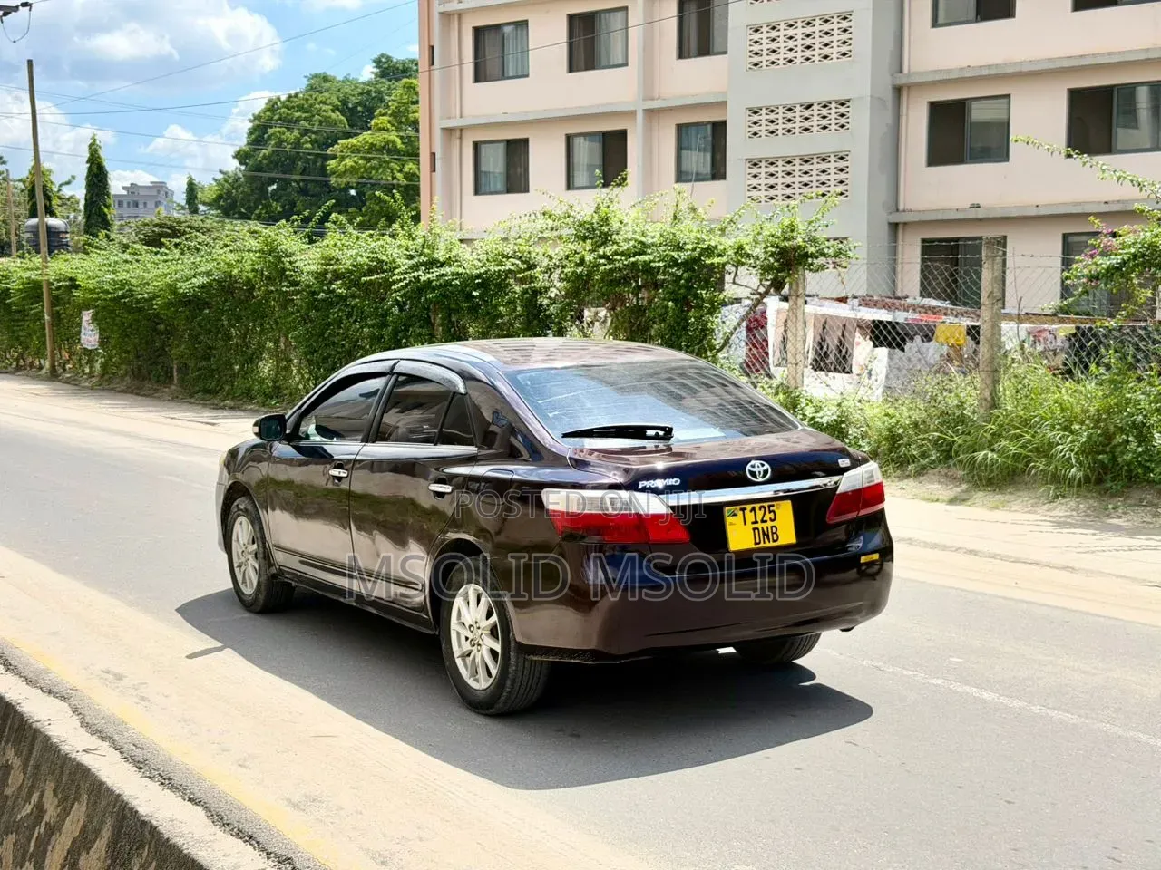 Toyota Premio 2008 Burgundy