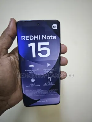 New Xiaomi Redmi Note 15 256 GB Black