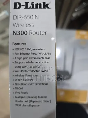 Dlink Dir650in Accesspoint Router 5in1