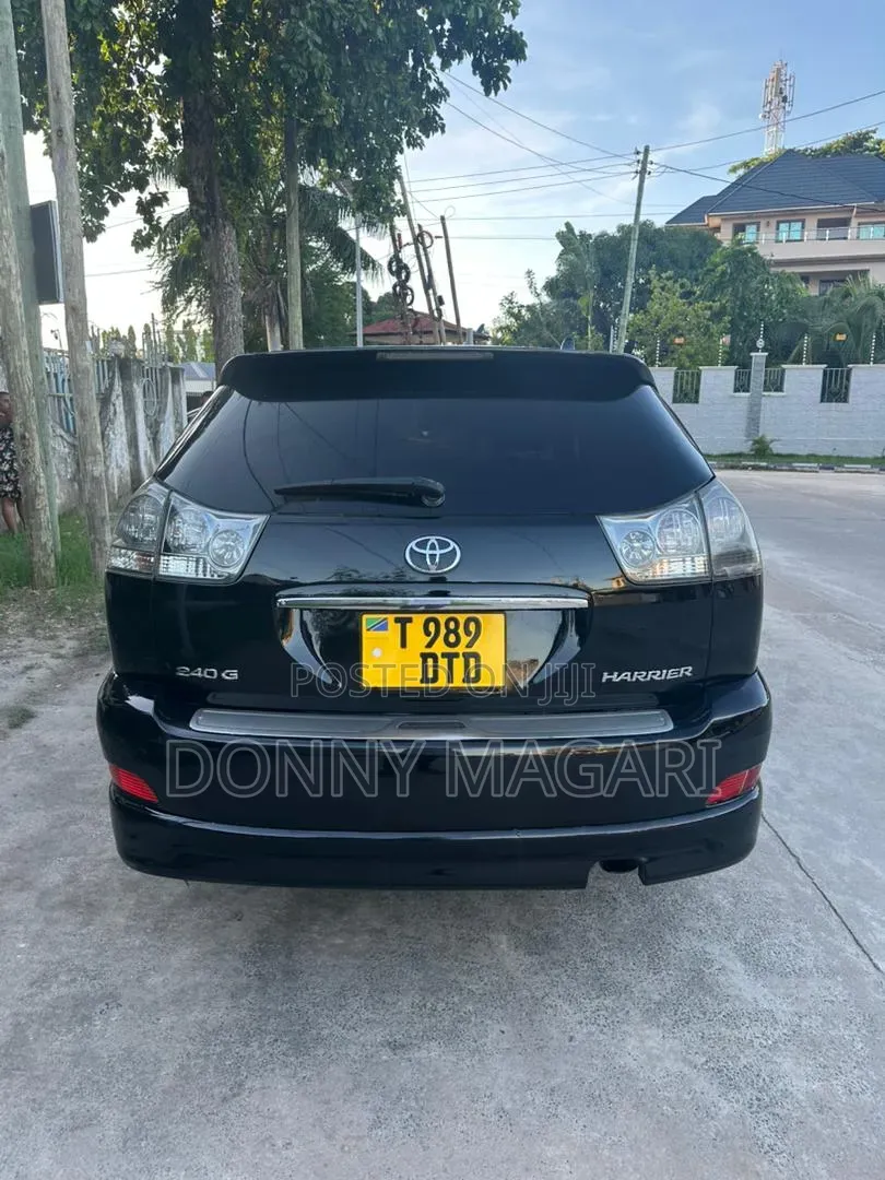 Toyota Harrier 2.4 2007 Black