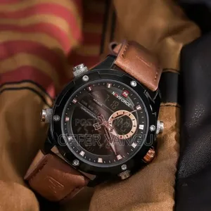 Naviforce Nf9208 Watch (Mikanda Ya Ngozi)